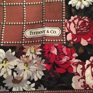 Tiffany and Co silk scarf